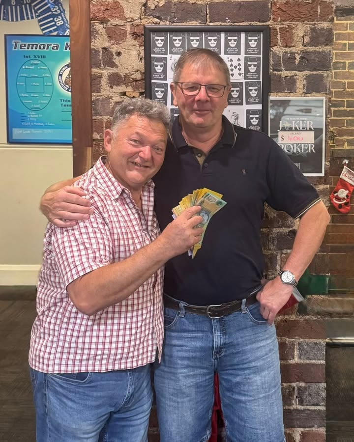 Featured image for “Community Support: Temora Hotel Donates $2,135 to Temora Kangaroos”