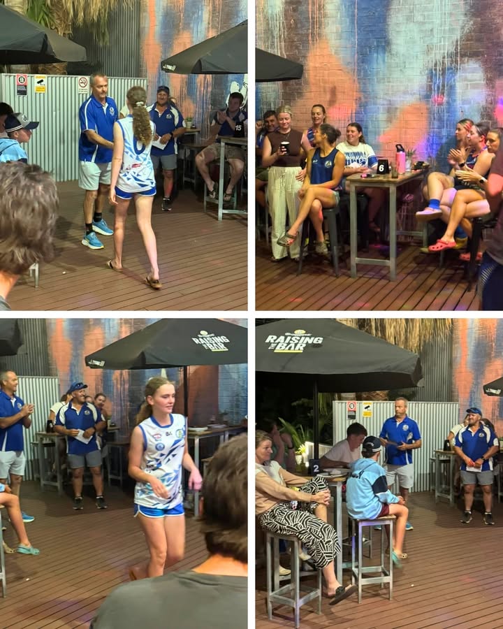 Featured image for “Roos Women’s AFL Team at Temora Hotel”