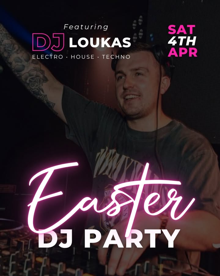 Featured image for “Easter DJ Party with DJ Loukas at Temora Hotel”