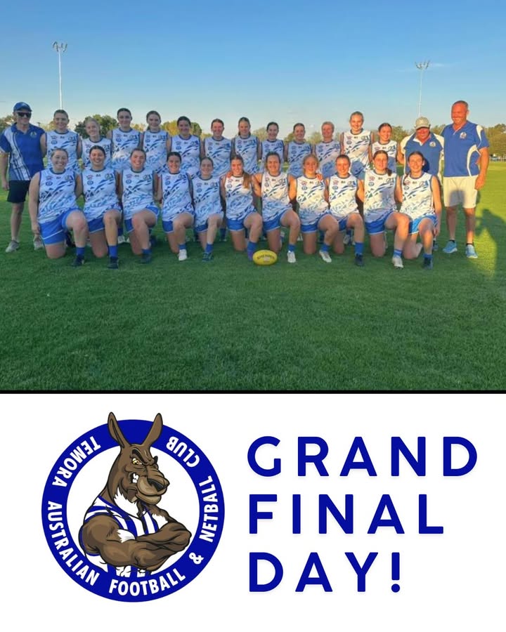 Featured image for “Good Luck Temora Kangaroos AFLW Grand Final”
