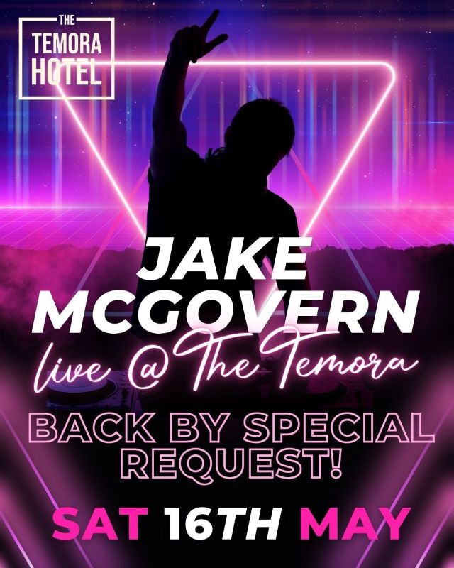 Featured image for “Jake McGovern Live at Temora Hotel”